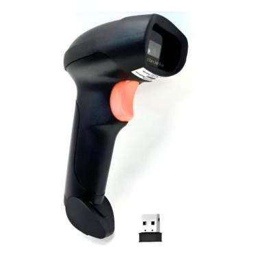 Imagem de Leitor Código De Barras S/fio Wireless Laser Boleto Ean Danf - Congrat