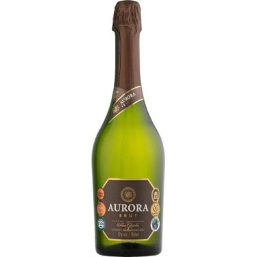 Imagem de Espumante Brasileiro Branco Brut Aurora Serra Gaúcha Garrafa - Congrat