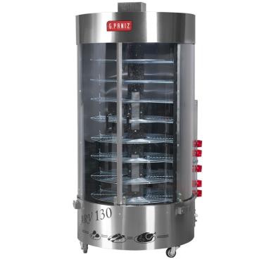 Imagem de Assador Rotativo Vertical Giratória á Gás Arv130 Qc G.paniz Bivolt
