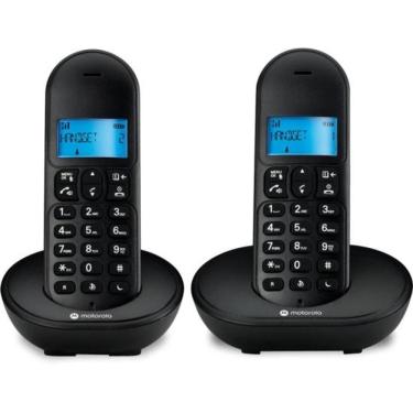 Imagem de Telefone sem Fio Motorola MT150-2 DECT com Identificador de Chamadas e Tecnologia DECT...