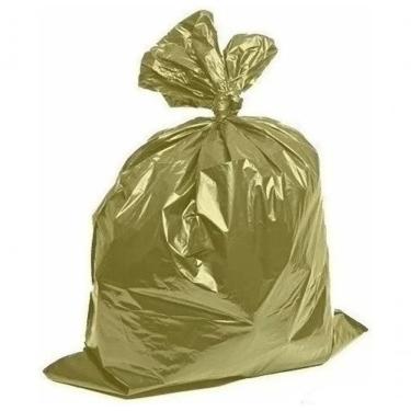 Imagem de Saco de Lixo 60 Litros Colorido Reforçado com 100 Unidades para Escritórios e Recicláve...