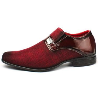 Imagem de Sapato Masculino Social Bico Fino Estilo Italiano Bordo Clacico 24 - J