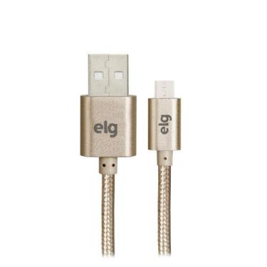 Imagem de Cabo USB para micro USB, 1m, Gold, M510BG, Elgin