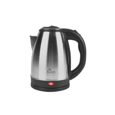 Imagem de Chaleira Elétrica Kian CH-100 1,8L Inox Jarra Portátil Base Removível 