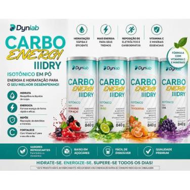 Imagem de CARBO ENERGY DRY - Repositor Energético e Hidroeletrolítico - 840g - D