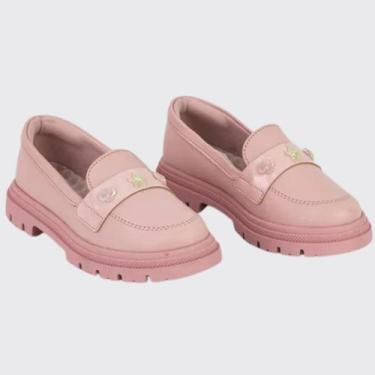 Imagem de Sapato Infantil Meninas Tratorado Fivela Conforto Molekinha 2566.106.1