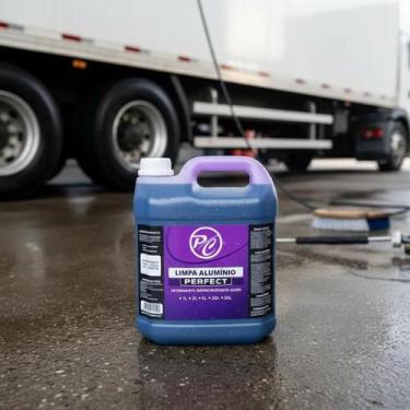 Imagem de Limpa Alumínio Desincrustante Limpa Baú roxo Concentrado limpa chassis