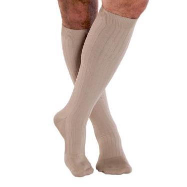 Imagem de Meia de Compressão Masculina Sigvaris Actitud 3/4 15-20 mmHg, G, Caqui