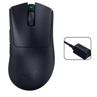 Imagem de Mouse Razer Deathadder V3 Pro, 30.000 DPI, 1000 Hz, 5 Botões, Preto
