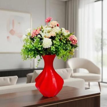Imagem de Vaso Jarro Decorativo Estrela Plástico Para Flores Artificiais - Genér