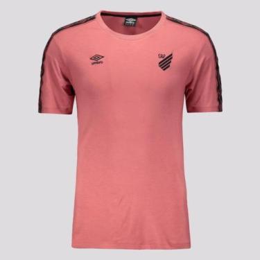 Imagem de Camisa Athletico Paranaense Concentração 24/25 Umbro Masculina Tamanho
