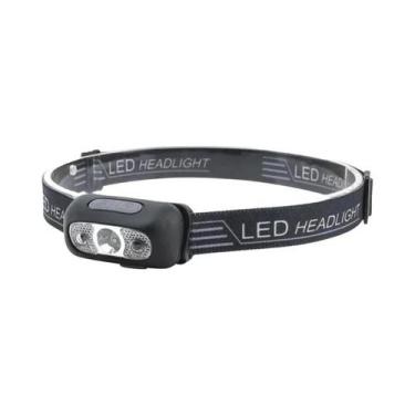 Imagem de Lanterna De Cabeça LED Recarregável Com Sensor USB, Potente Para Campi