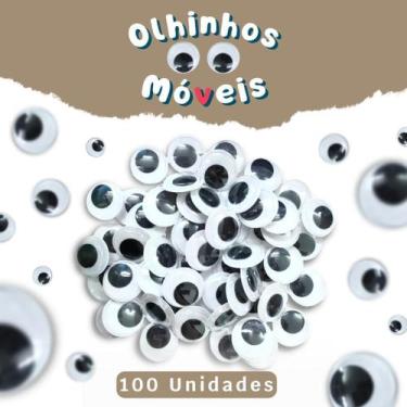 Imagem de Olhinhos Móveis Para Artesanato - 15Mm Pacote Com 100 Unidades - NYBC