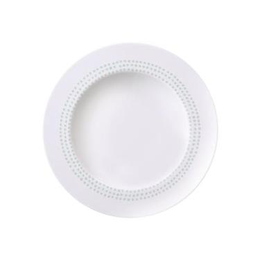 Imagem de Prato Fundo Tramontina Monocroma em Porcelana Decorada 23 cm