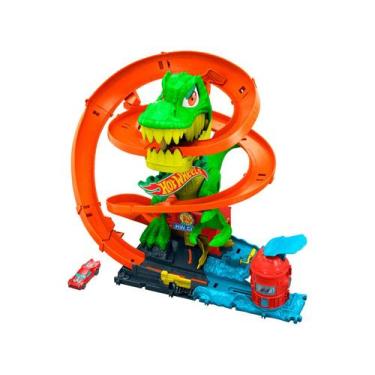 Imagem de Hot Wheels T-Rex x Quartel de Bombeiros