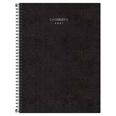 Imagem de Planner semanal 2027 Cambridge M9 espiral 80 folhas Tilibra