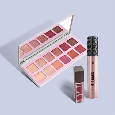 Imagem de Quem disse, Berenice? Combo Presente Dia dos Namorados: Máscara de Cílios Big Bang + Palette de Sombras Quartzo + Batom Volumão Líquido Morangoli