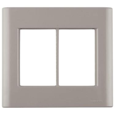 Imagem de Placa 6 Postos 4x4 Tramontina Giz Fendi Tramontina