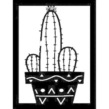 Imagem de Quadro decorativo cacto 2