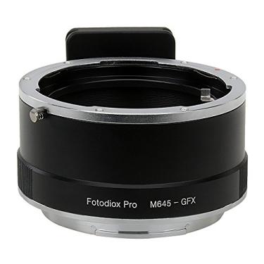 Imagem de Fotodiox Adaptador de montagem de lente Pro compatível com lentes Mamiya 645 MF em câmeras Fujifilm G-Mount