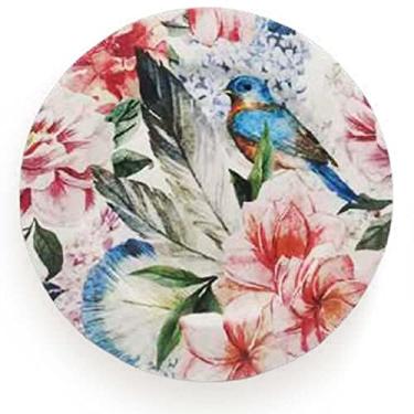 Imagem de Sousplat Avulso Redondo 33cm Sp9036 Natureza - Rafimex Estampado