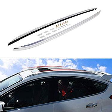 Imagem de UDP 2 peças de trilho de teto de alumínio prata trilho lateral adequado para Honda Acura RDX 2019 2020 2021