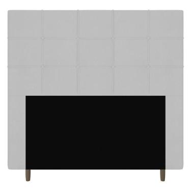 Imagem de Cabeceira Cama Box Casal King Size Leiria 195cm Branco