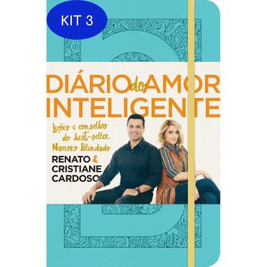 Imagem de Kit 3 Livro Diario Do Amor Inteligente - Capa Azul