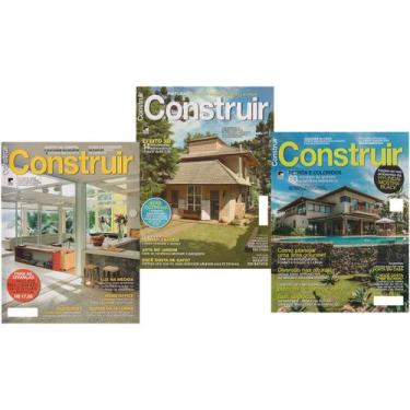 Imagem de 3 Revistas Construir Casa Decoração Obras Móveis Planejados - Casa Doi