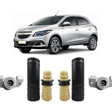 Imagem de 2 Kit Coxim Batente Amortecedor Traseiro Onix 2017 2018 19