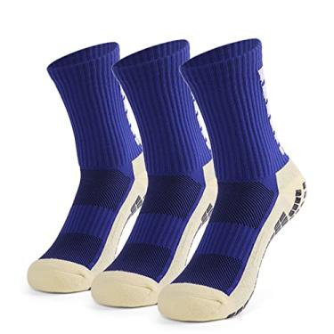Imagem de Tingpai Meias der pantes masculinas de futebol Meias atléticas de compressão pa basquete Futebol Voleibol Corrida Trekking Caminhada