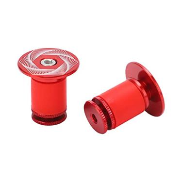 Imagem de 2 pcs capa de guidão de bicicleta Plugue Universal Leve Durável para Barra de Bicicleta para Ciclismo