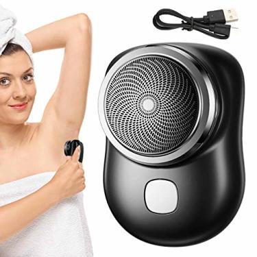 Imagem de Barbeador elétrico masculino | Barbeador Indolor Barbeador Lavável | Barbeador portátil recarregável, navalha para barba curta masculina, aparar, aparar e cuidar Sritob