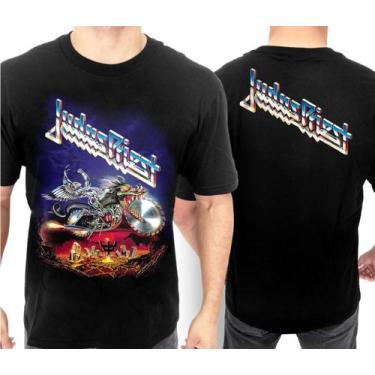 Imagem de Camiseta Judas Priest Of0084 Consulado Do Rock Oficial Banda