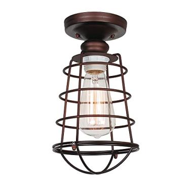 Imagem de Design House Luz de teto 519694 Ajax 1, bronze