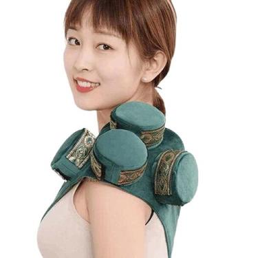 Imagem de Caixa de moxabustão chinesa para moxa, conjunto de caixa de cobre absinto