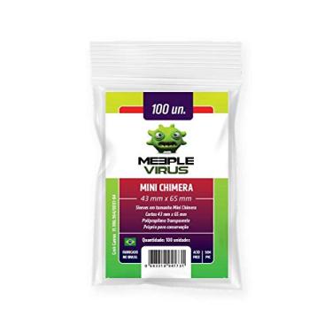 Imagem de Protetor de Cartas MeepleVirus MINI CHIMERA 43x65mm (100 Sleeves)