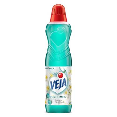 Imagem de Limpador Perfumado Veja Jasmin do Caribe - 500ml, Veja, Azul