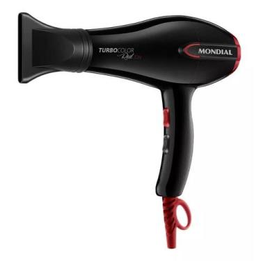 Imagem de Secador De Cabelo Mondial Sc-41 1900W Black E Red 110/127V