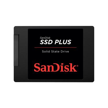 Imagem de SSD 1TB SanDisk Plus, Leitura 535MB/s, Gravação 350MB/s, Sata III 6Gb/s - SDSSDA-1T00-G27