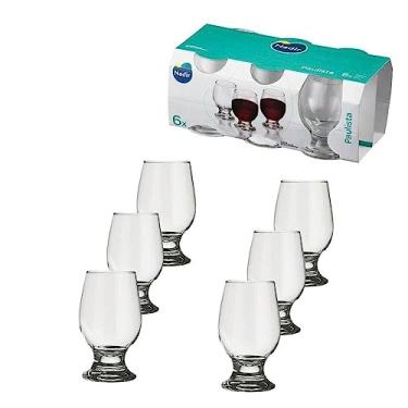 Imagem de Jogo 6 Taças Paulista 7402 Vinho - Nadir Figueiredo Paulista 7402