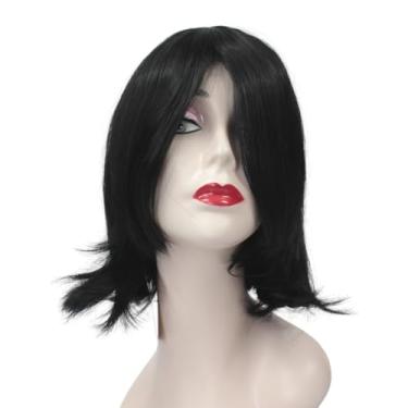 Imagem de Peruca Chanel Wig Com Franja Cabelo Orgânico (1 (Preto))