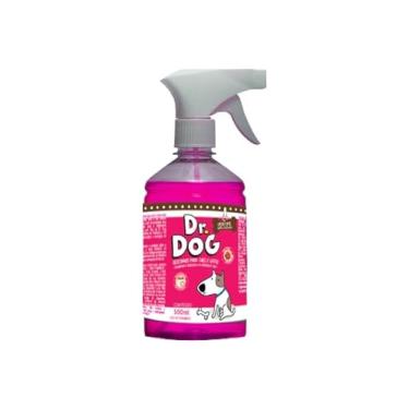 Imagem de Perfume caes e gatos sempre cheirosinho Floral Feminino Ambarado, fine fragrance, Dr. Dog 500ml alta fixa��o, Col�nia Pet Shop, Perfume anti al�rgico Pet, Groomers