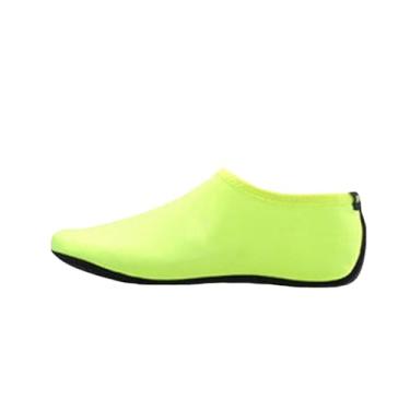 Imagem de Legou Sapatos aquáticos masculinos e femininos meias de praia meias de natação meias antiderrapantes meias de mergulho, Verde, XG
