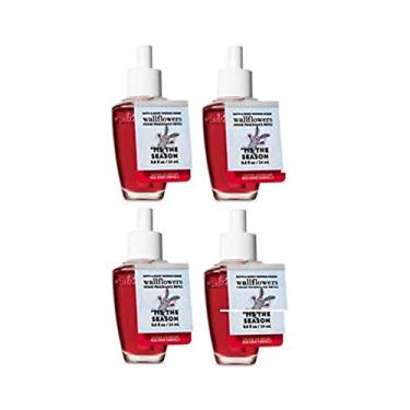 Imagem de Bath & Body Works Tis the Season Wallflower refil lâmpadas - lote com 4