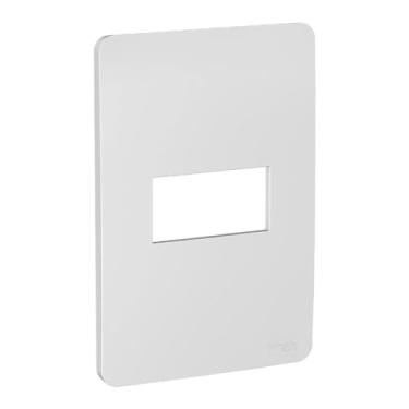 Imagem de Placa 4X2 1 Posto Gamma Silver (Prata) Orion S730101274, Schneider Electric