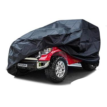 Imagem de YIHAOBOX Capa de carro de brinquedo infantil, proteção resistente ao envoltório ao ar livre para rodas infantis movidas a bateria elétrica, veículos de brinquedo, ajuste universal, capa de tecido