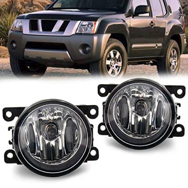 Imagem de RAPOOSANS Kit de montagem de lâmpadas de farol de neblina para Nissan Xterra Frontier Acura Honda Ford Suzuki 33900STKA11 4F9Z15200A Substituição de luz de neblina com lâmpadas de halogêneo - 1 par