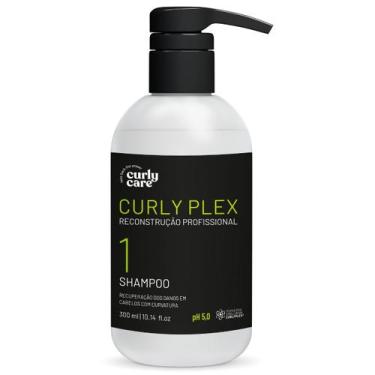 Imagem de Shampoo Curly Plex Reconstrução Capilar Profissional Restauração De Da