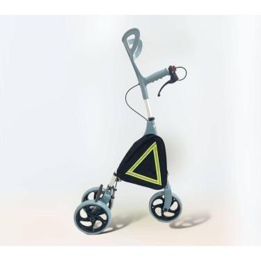 Imagem de Muleta Dobrável Regulável Com Rodas E Freio 1 Unidade